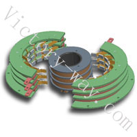 大電流滑環 適合于充電樁、焊接設備等大電流要求
