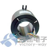 通孔型滑環 系列化孔徑，適合工業自動化裝置、電纜卷筒等